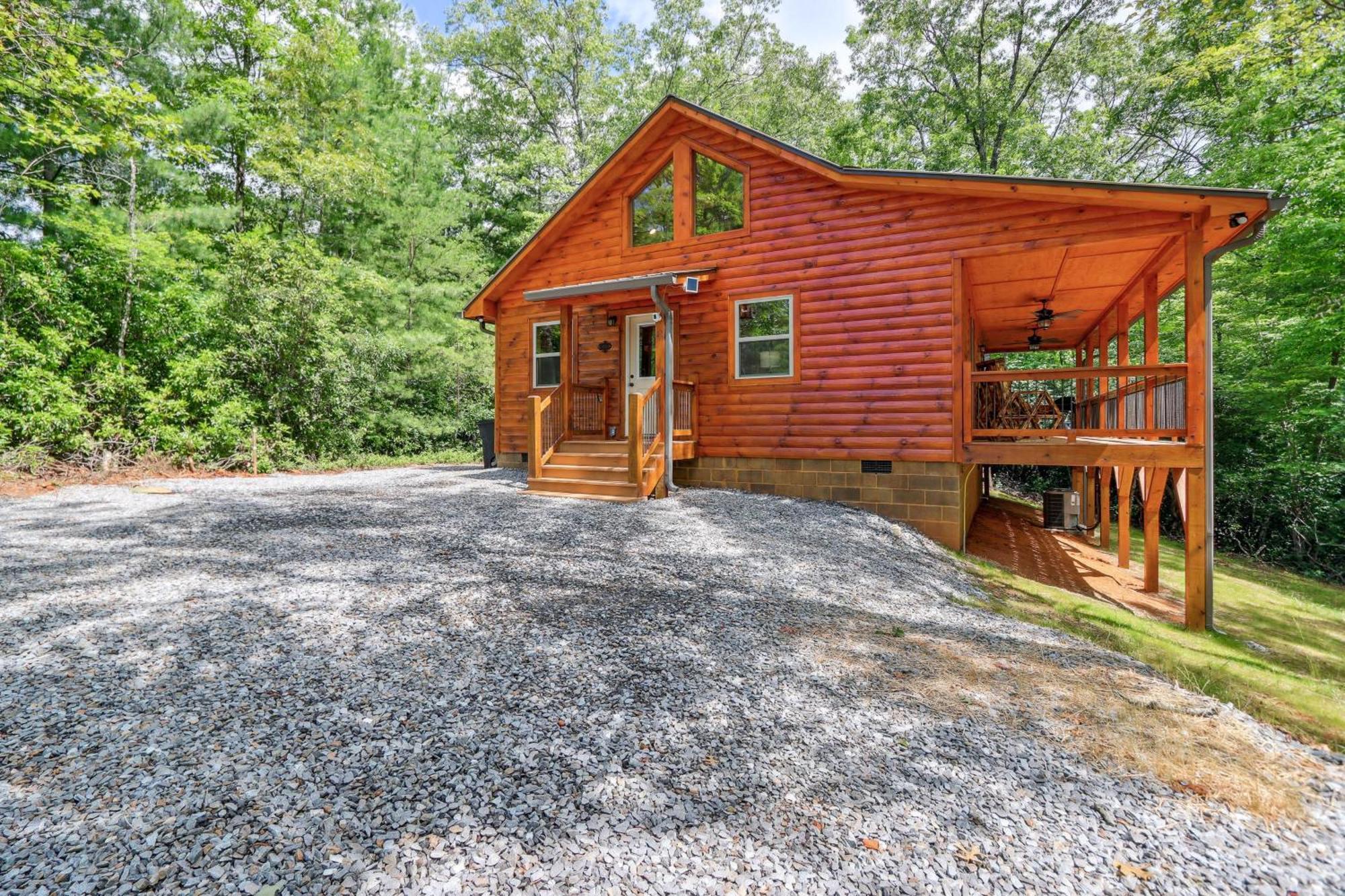 Private Murphy Cabin Rental With Wraparound Porch! Eksteriør billede